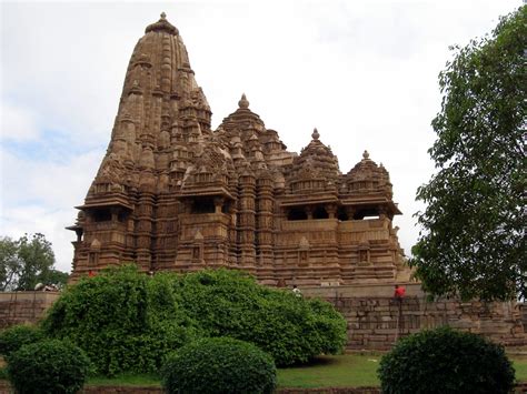 Khajuraho Kandariya Mahadeo Tempel Westelijke Tempelgroep