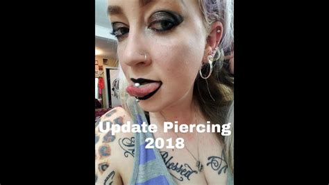 My Piercings Update 2018 Youtube