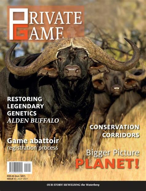 Issue Issue 4 2021 Private Game Wildlife Ranching