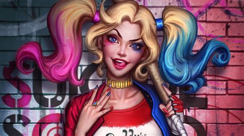 anime harley quinn wallpapers wallpaper cave
