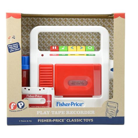 Tape Recorder Vintage Reedition Fisher Price Vintage Toys And