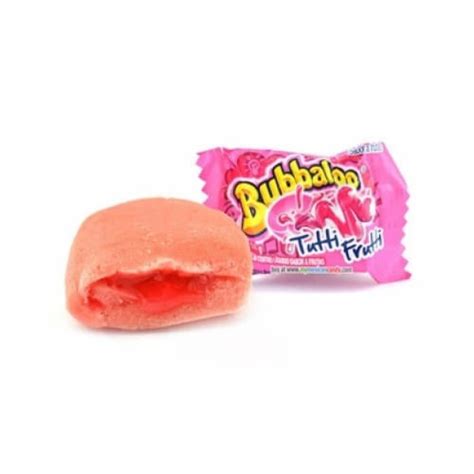 Bubbaloo Juice Filled Gum Tutti Frutti Pc Foods Co