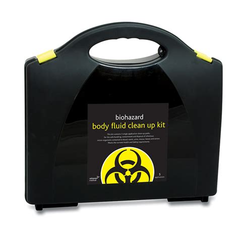 Body Fluid Spill Kit 5 Application In Aura Box