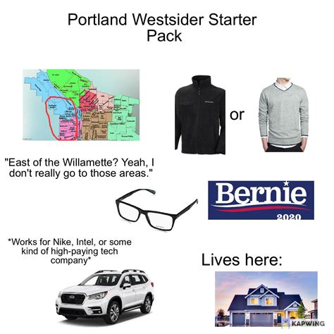 Portland Westsider Starterpack Rstarterpacks Starter Packs Know