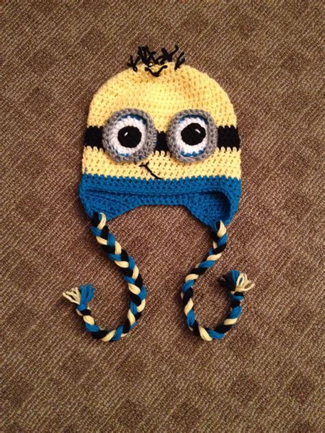 Crochet Minion Hat By Serendipity Minion Crochet Hat Minion Crochet