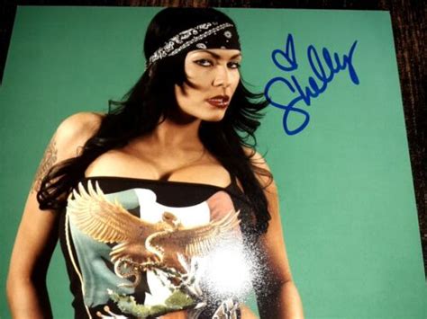 Shelly Martinez Signed 8X10 Photo Sexy WWE Autograph Ariel ECW Playboy