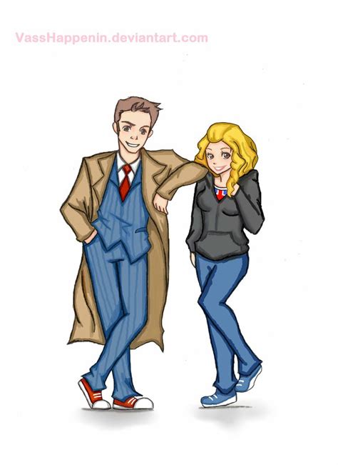 The Doctor And Rose Tyler Doctor Who Fan Art Doctor Who Rose Tyler