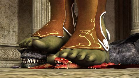 Orcish Feet On 2 Dragons By Drangu Shur On Deviantart