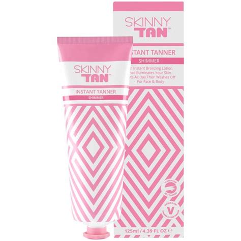 Skinny Tan Instant Tanner Shimmer Ml Lookfantastic
