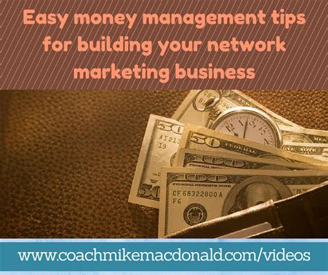 Check spelling or type a new query. Easy money management tips for building your network ...