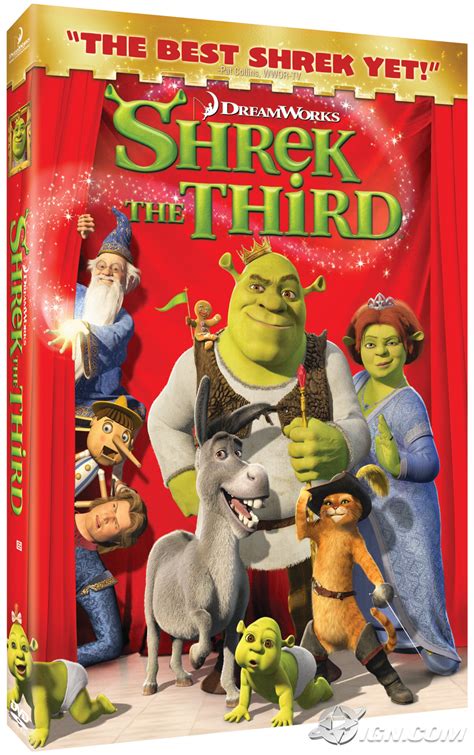 Shrek The Third Dvd