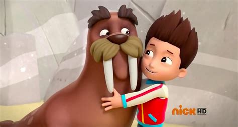 Image Paw Patrol Wally The Walrus And Ryderpng Fictional