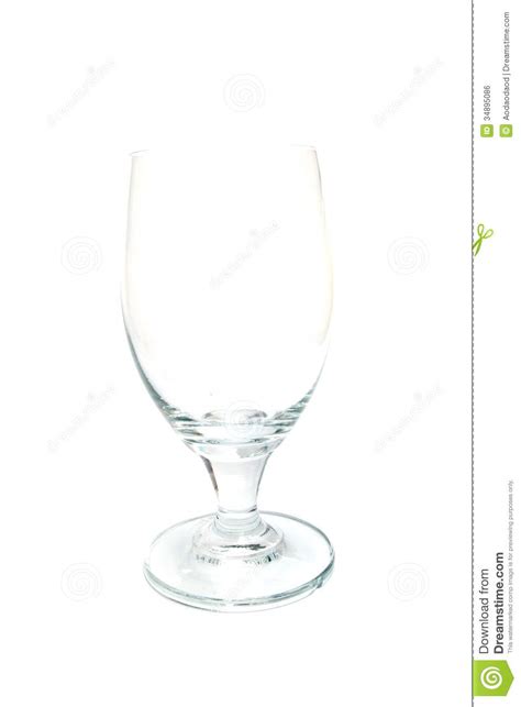 Clear Wine Glass Stock Photo Image Of Goblet Space 34895086