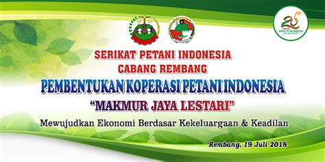 Serikatpetanirembang Com Hari Ini Serikat Petani Indonesia Cabang Rembang Akan