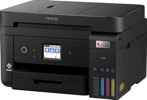 customer reviews epson ecotank et 4850 all in one inkjet cartridge free supertank printer black