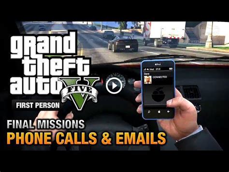 Gta 5 Phone Calls And Emails After Final Missions Ps4