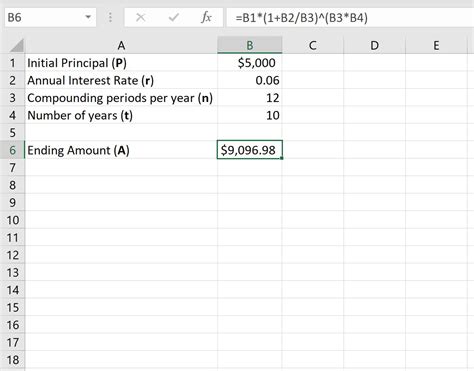 How To Calculate Monthly Compound Interest In Excel Statology