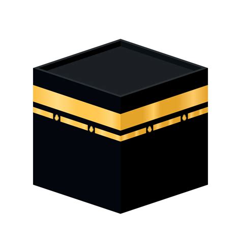 Kaaba Mecca Icon Clipart Vector Illustration Design For Hajj And Eid