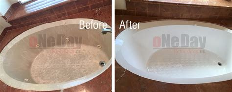 Proper ventilation and a proper fitting organic vapor respirator are an absolute requirement for diy bathtub refinishing. Bathtub Refinishing Houston - One Day Refinishing - Gallery