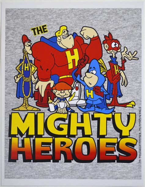 The Mighty Heroes Print Terrytoons Ebay