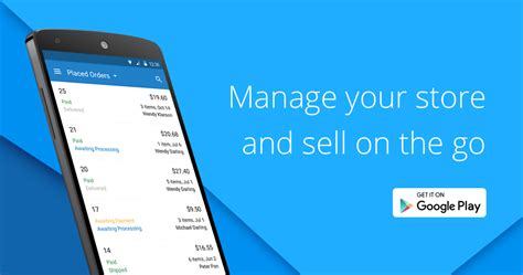 Inventory management app is an android app for tracking product levels. Store Management App for Android