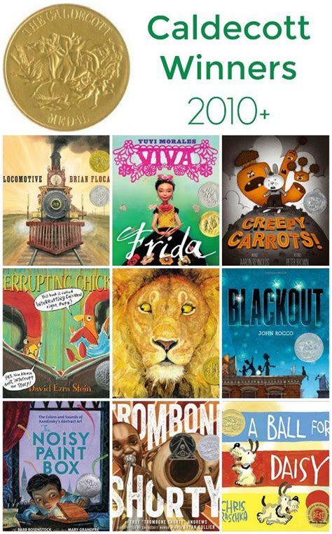 Caldecott Winners 2010 To 2019 Childrens Book Awards Caldecott