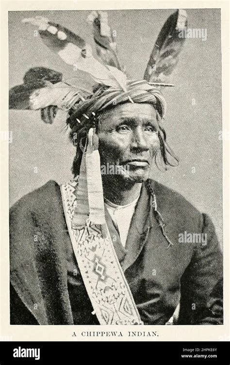 A Chippewa Indian The Ojibwe Ojibwa Chippewa Or Saulteaux Are An