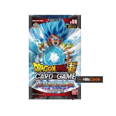Each card is available in an original reprint version with the re text. Dragon Ball Super Card Game Destroyer Kings Sealed Booster ...