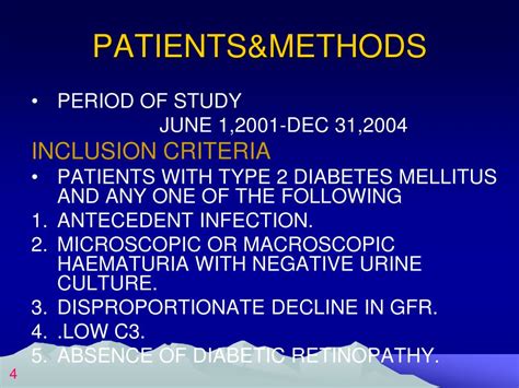 Ppt Glomerulonephritis In Type 2 Diabetes Mellitus Powerpoint