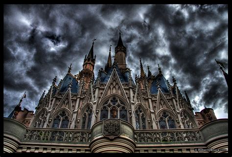 Disney World Magic Kingdom Castle Hdr A Photo On Flickriver