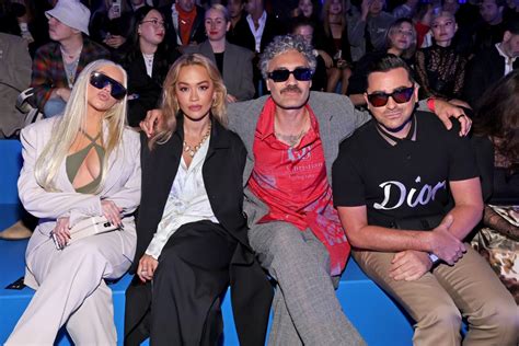 Christina Aguilera At Dior Mens Spingsummer 2023 Collection Show In