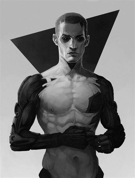 Android Male Robot Art Cyborgs Art Concept Art Characters