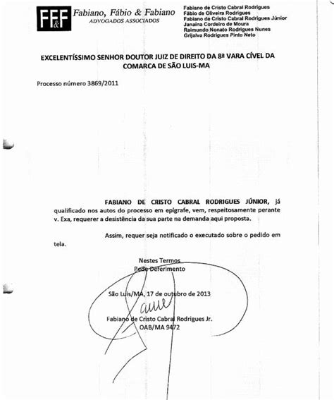 Advogado Acusa Alessandro Martins De Falsificar Assinatura Para Simular