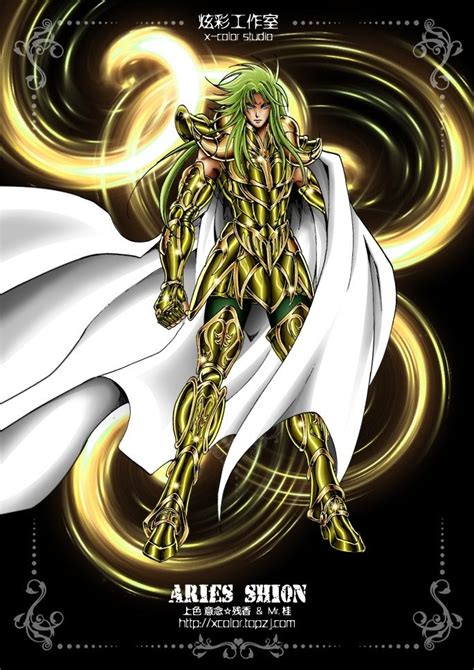 Saint Seiya Gold Saint Aries No Shion Cavaleiros Do Zodiaco Anime