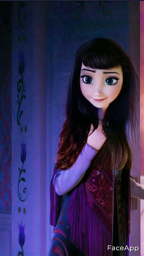 An Animated Doll With Long Hair And Blue Eyes