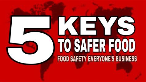 Keys To Safer Food According To World Health Organization Food And Agriculture Organization