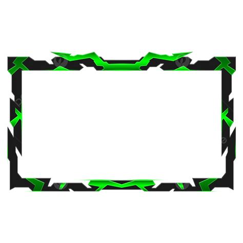 Twitch Clipart Hd Png Green Twitch Streaming Facecam Overlays Png