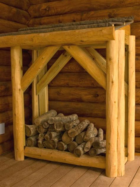 These racks can easily accommodate heaps of your essentials, be it in. How To Build a Custom Firewood Holder | how-tos | DIY