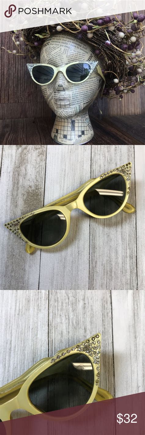 Vintage Cats Eye Sunglass Readers Sunglasses Accessories Vintage