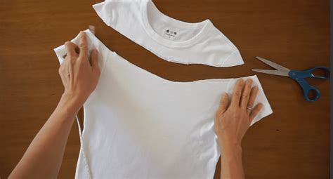 How To Cut Off The Shoulder T Shirt Fashion Wanderer