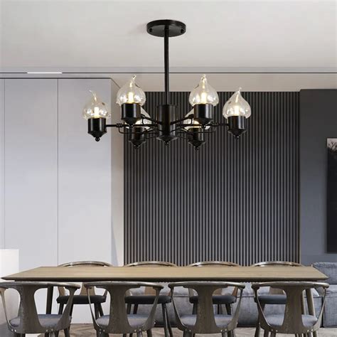 Nordic Industrial Style Dining Room Ceiling Lights Led Creative
