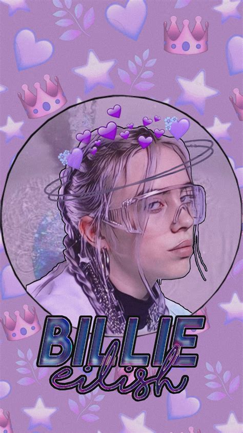 Billie Eilish Purple Wallpapers Top Free Billie Eilish Purple