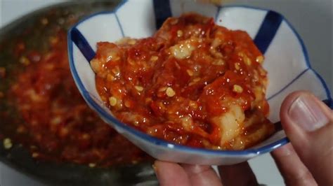 Sambal Belacan Buah Binjai Recipe Youtube