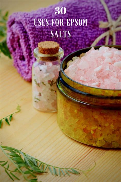 30 Uses For Epsom Salts Preparednessmama Salt Flush B Recipe Salt Water Flush