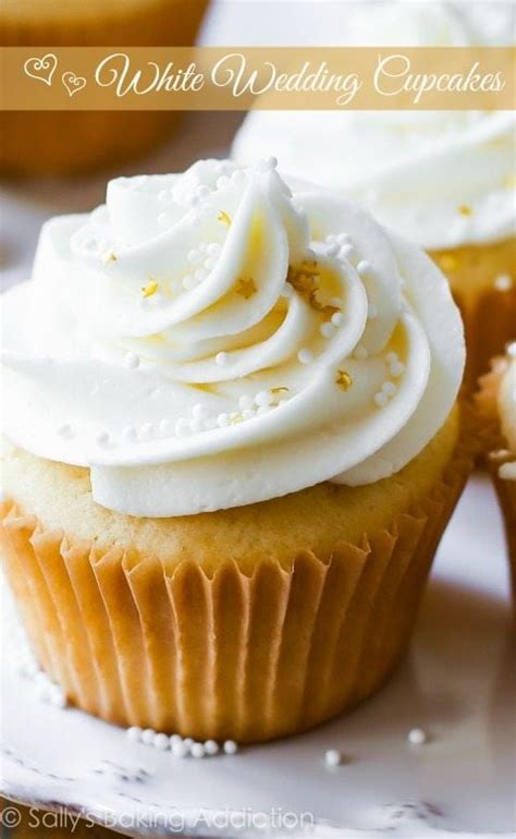 White Wedding Cupcakes Sallys Baking Addiction