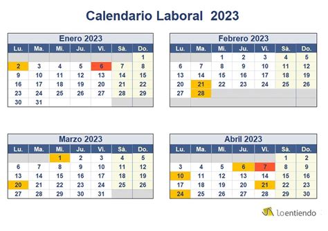 Calendario Laboral Consulta Los Festivos Y Puentes En La Vrogue
