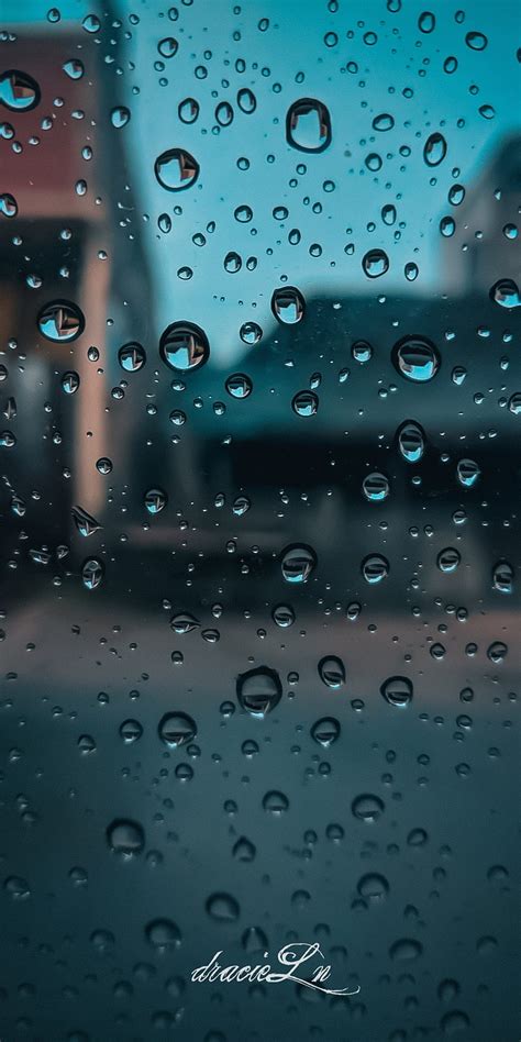 Rain Blur Drops Glass Nature Water HD Phone Wallpaper Peakpx