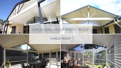 Choosing your Patio Roof - Gable Roof - Atlas Awnings