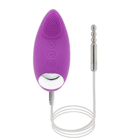 10 Frequency Urethral Vibrator Catheter Stainless Steel Urethra Plug Penis Insertion Urethral