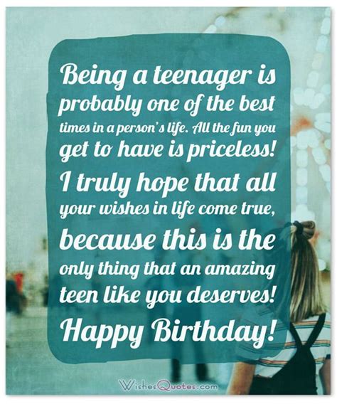 Happy Birthday Message For A Teenage Girl Kit Kirbie